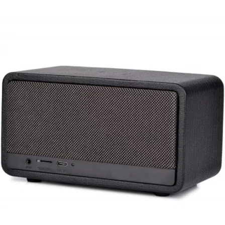 Sunstech RPBT460 Altavoz Portátil Con Radio FM, Carga Inalámbrica 15W Y Batería 2200 mAh
